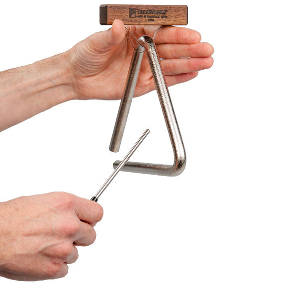 TreeWorks 6" Studio Recording Triangle with Holder and Beater