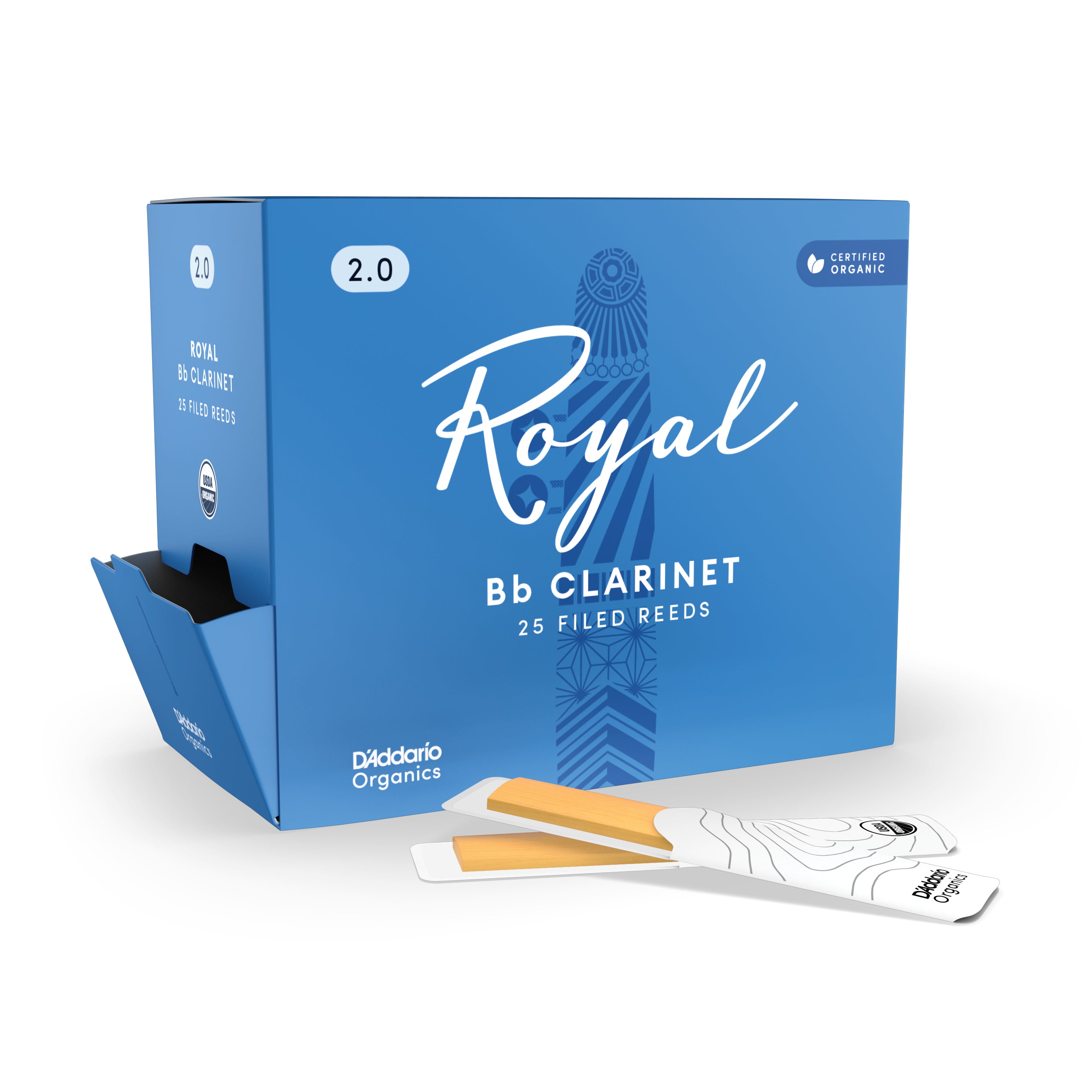 Rico Royal Bb Clarinet Reeds (Box of 25)
