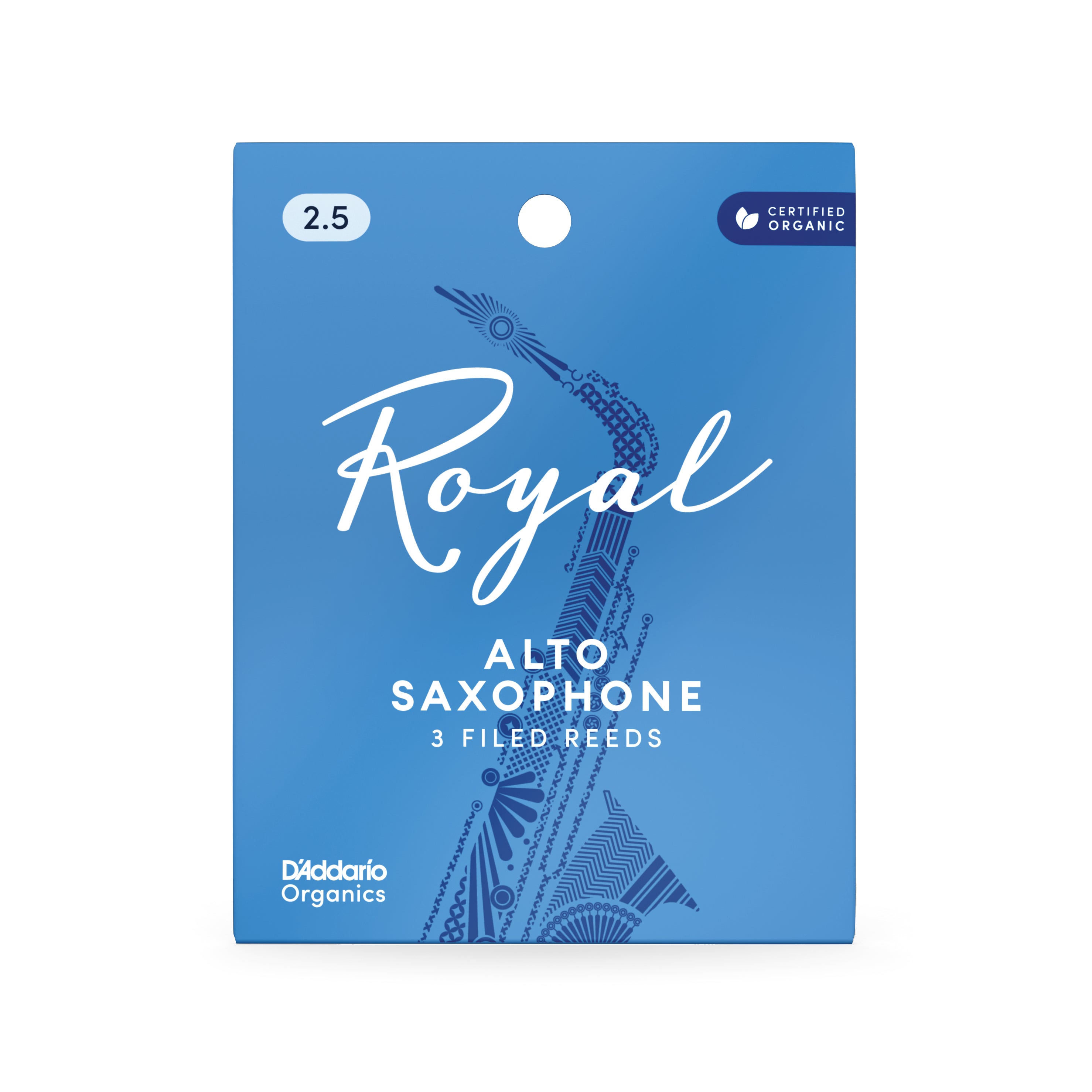 Rico Royal Alto Saxophone Reeds (3 Pack)