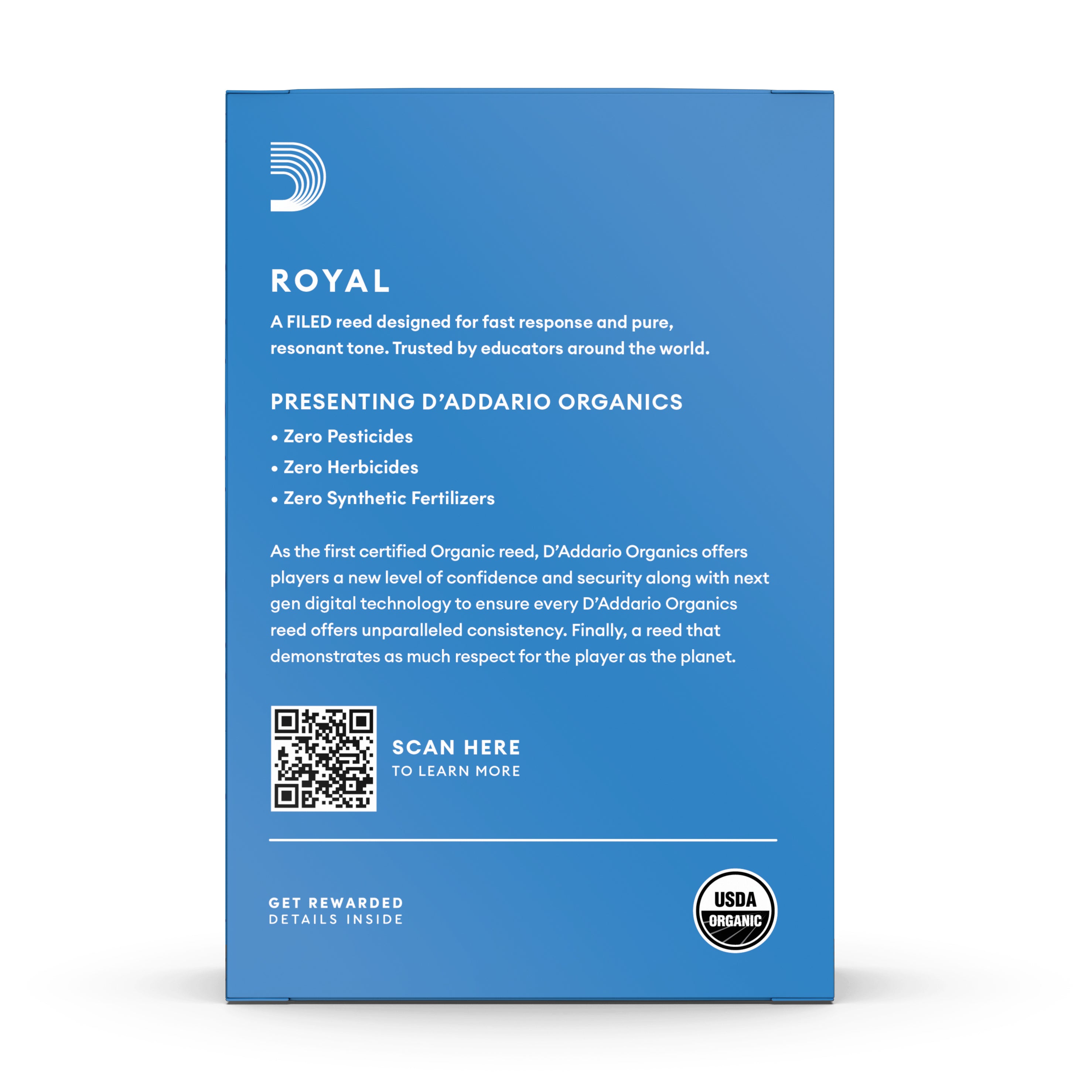 Rico Royal Alto Saxophone Reeds (Box of 10)