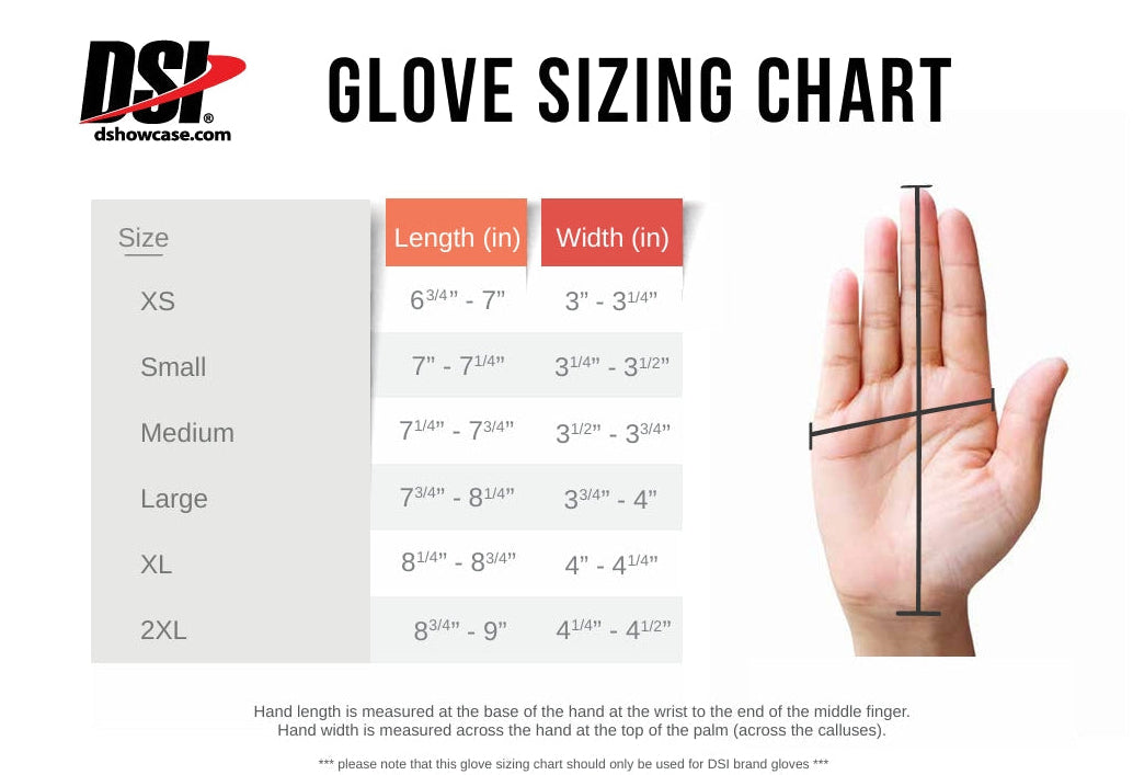 DSI Ever-Dri Colorguard Gloves