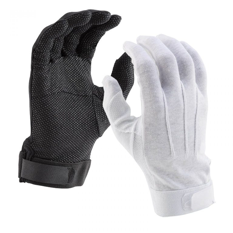 DSI Deluxe Hook & Loop Cotton Marching Band Gloves