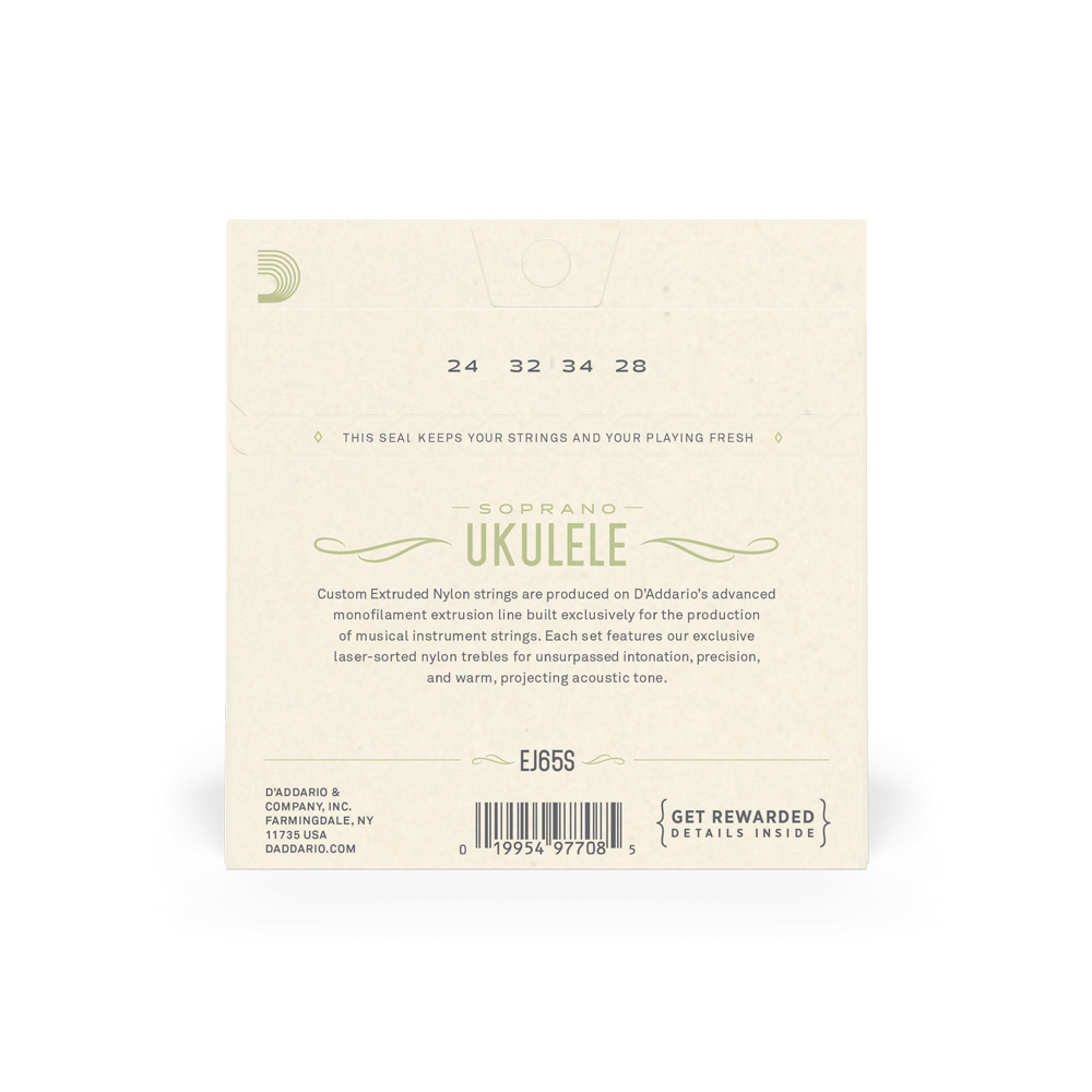 D'Addario Soprano Ukulele String Set