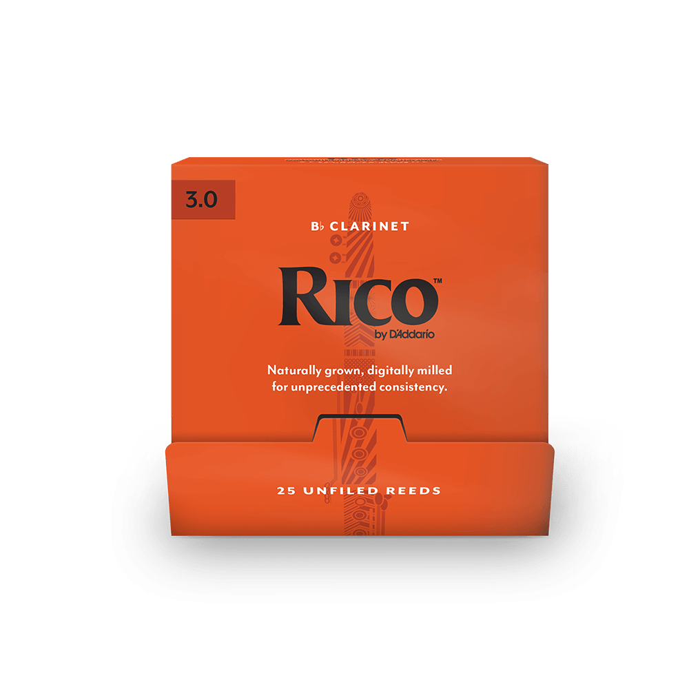 Rico Bb Clarinet Reeds (Box of 25)