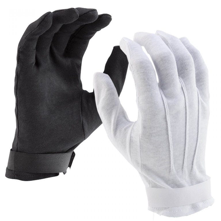 DSI Hook & Loop Cotton Marching Band Gloves