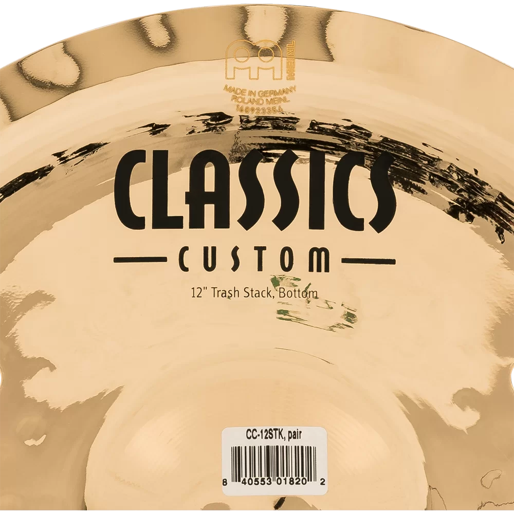 Meinl Classics Custom 12" Brilliant Trash Stack
