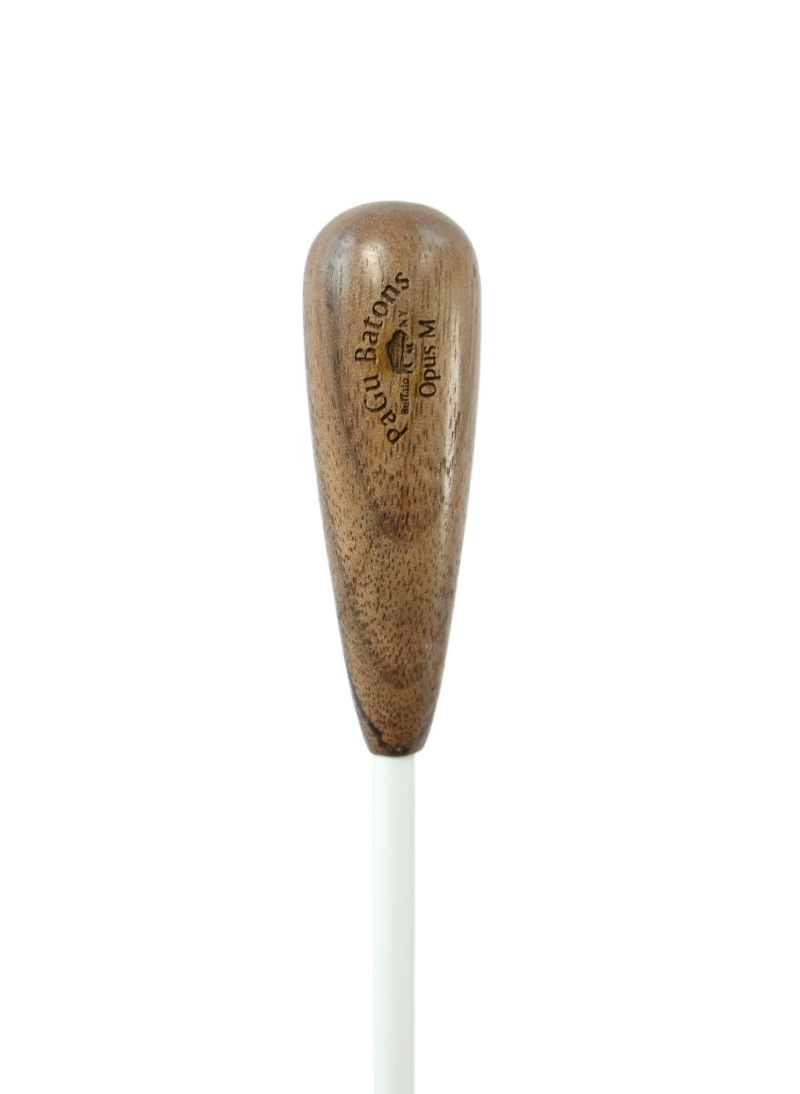 PaGu Opus Medium Baton - 16" Shaft - Dark Wood Handle
