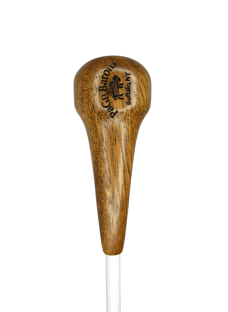 PaGu Special Baton - 14" Shaft - Dark Wood Handle