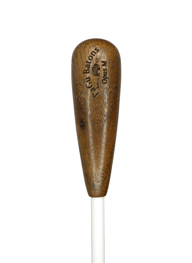 PaGu Opus Medium Baton - 14" Shaft - Dark Wood Handle