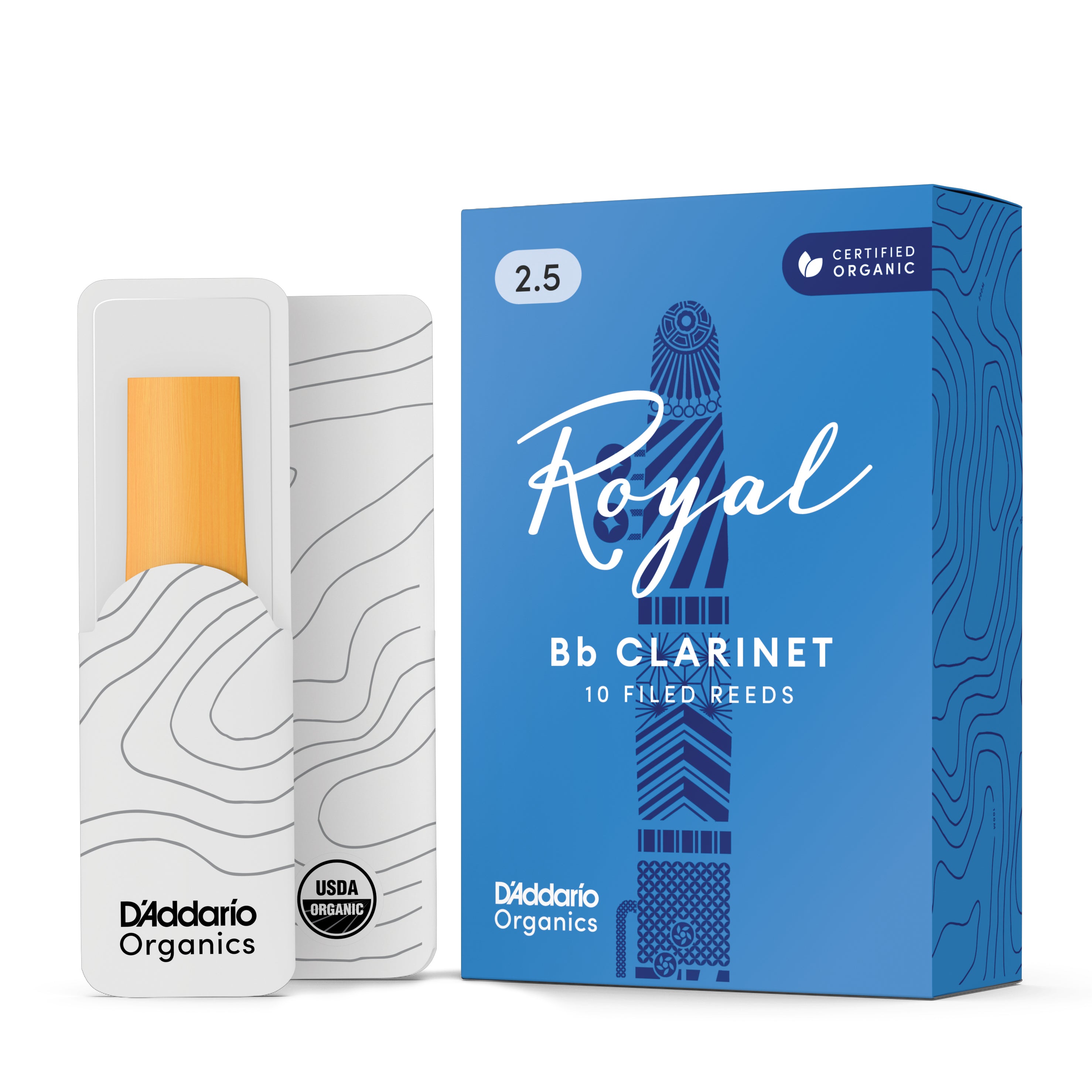 Rico Royal Bb Clarinet Reeds (Box of 10)