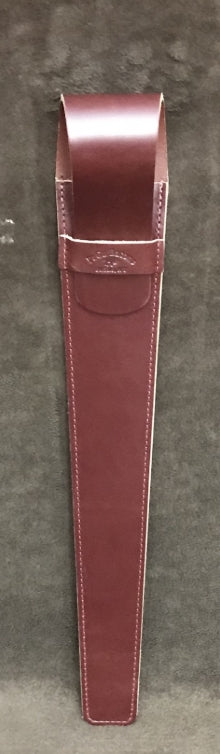 PaGu Opus Single Leather Baton Case Gen III - Burgundy