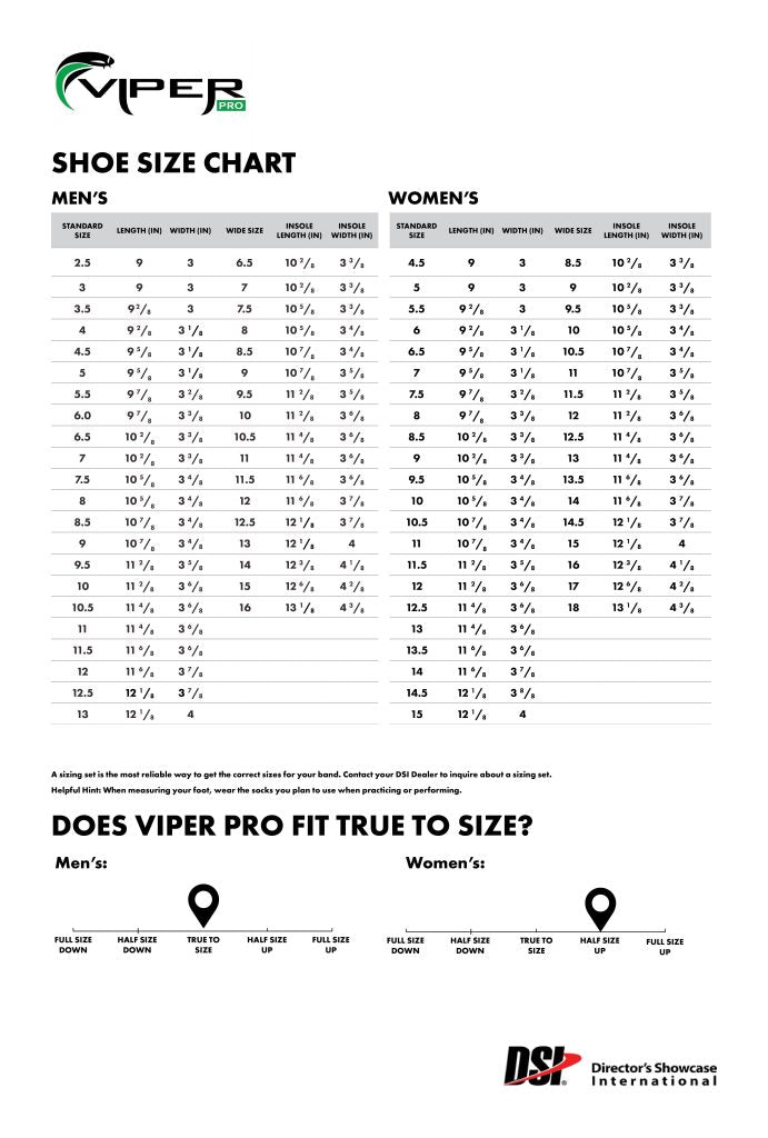 DSI Viper Pro Marching Band Shoe