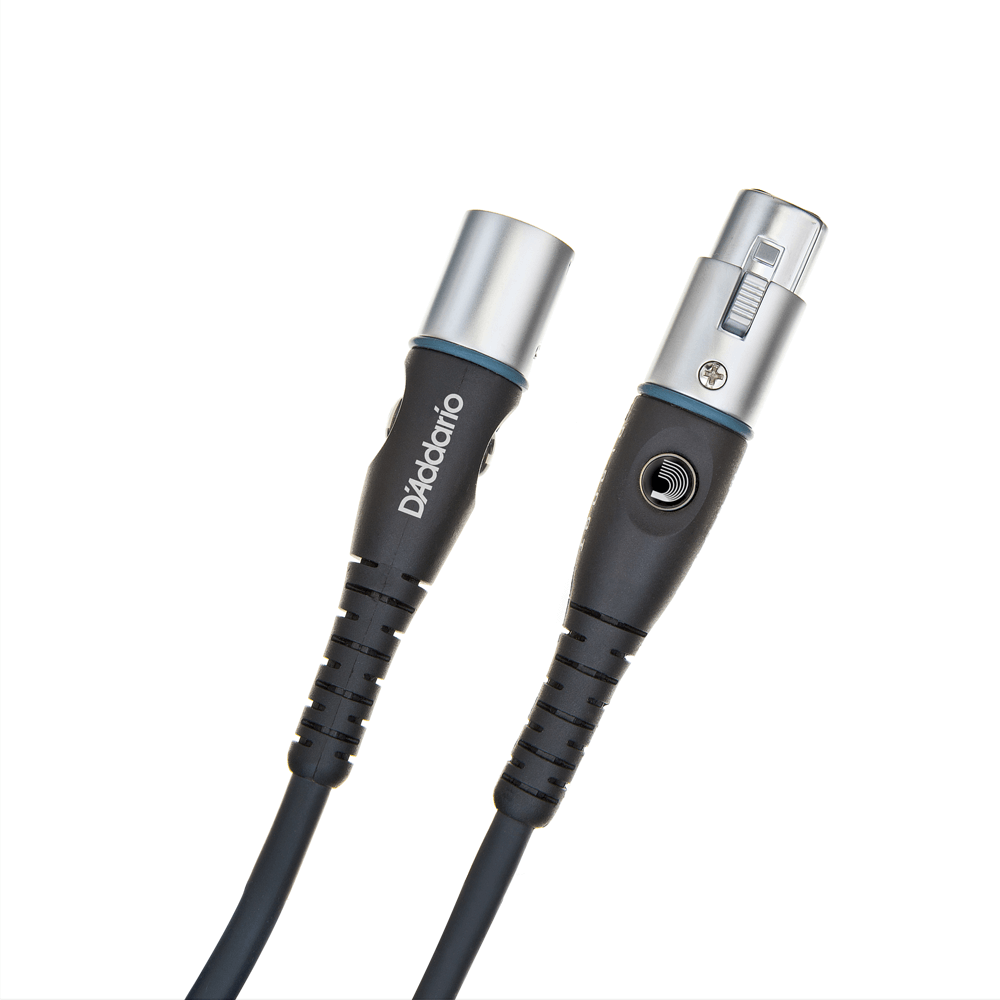 D'Addario Custom Series Microphone/Powered Speaker Cable - 5 ft.