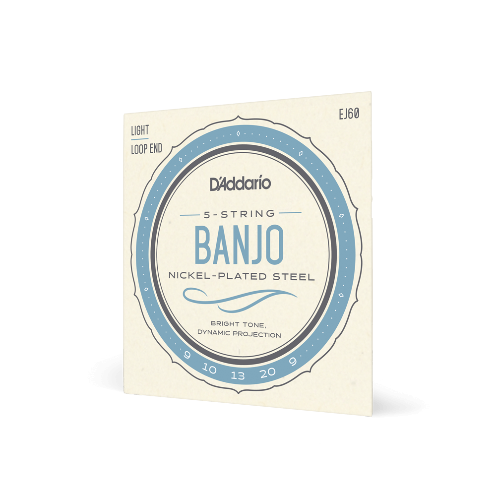 D'Addario 09-20 Regular Light Set Banjo Strings