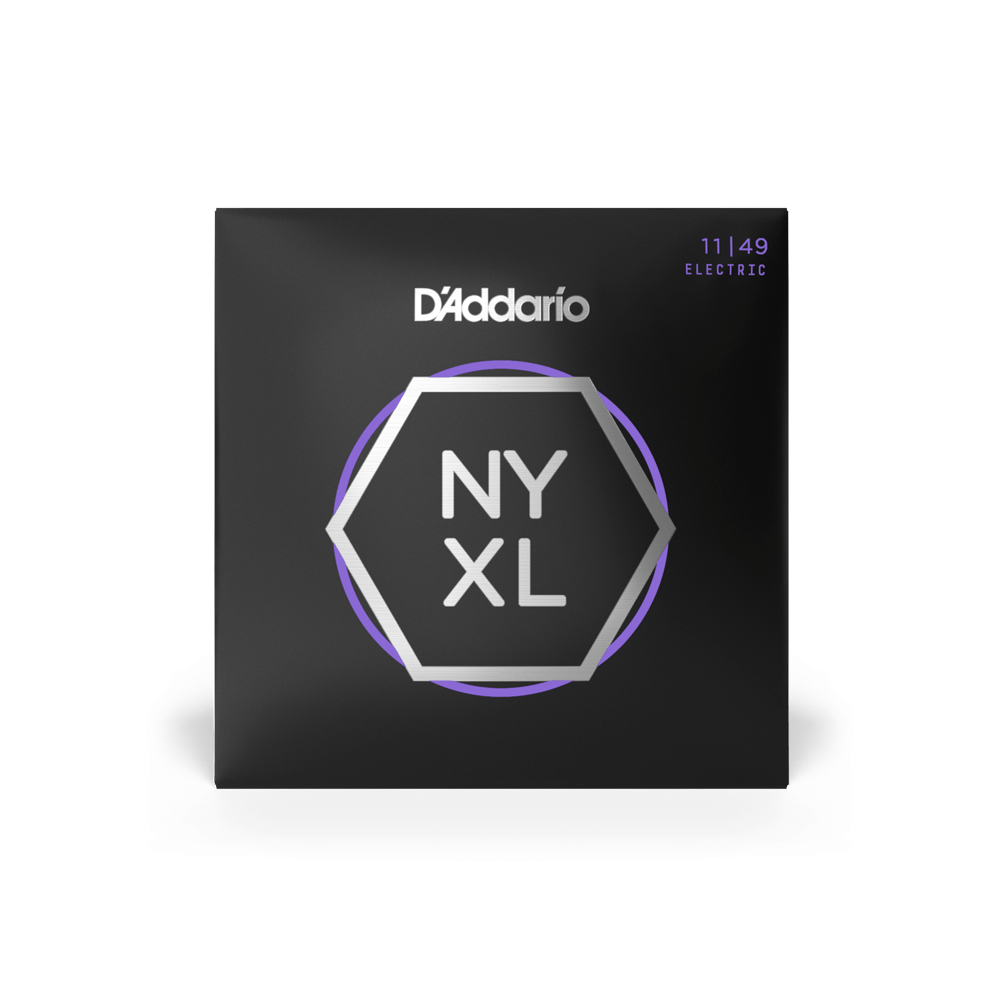 D'Addario NYXL 11-49 Medium Electric Guitar Strings