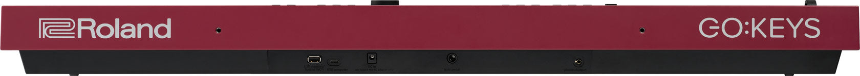 Roland GO:KEYS 3 Music Creation Keyboard - Dark Red