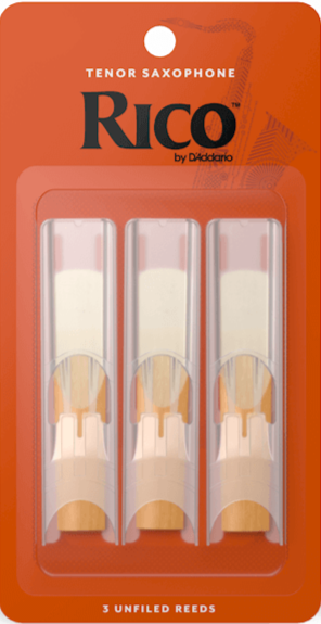 Rico Tenor Saxophone Reeds (3 pack)