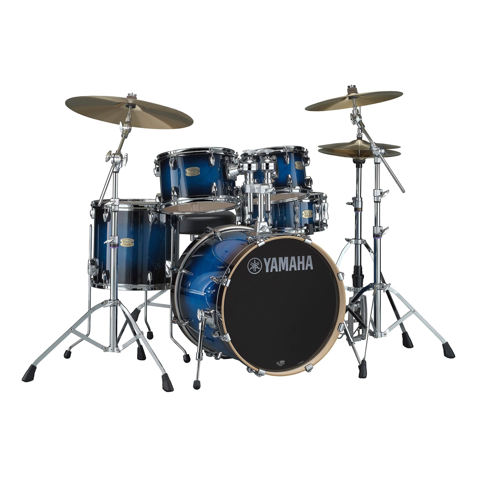 Yamaha Stage Custom Birch 5 Piece Drumset w/ 780 Hardware (20" Bass, 10"/12"/14" Toms, 14x5.5" Snare)